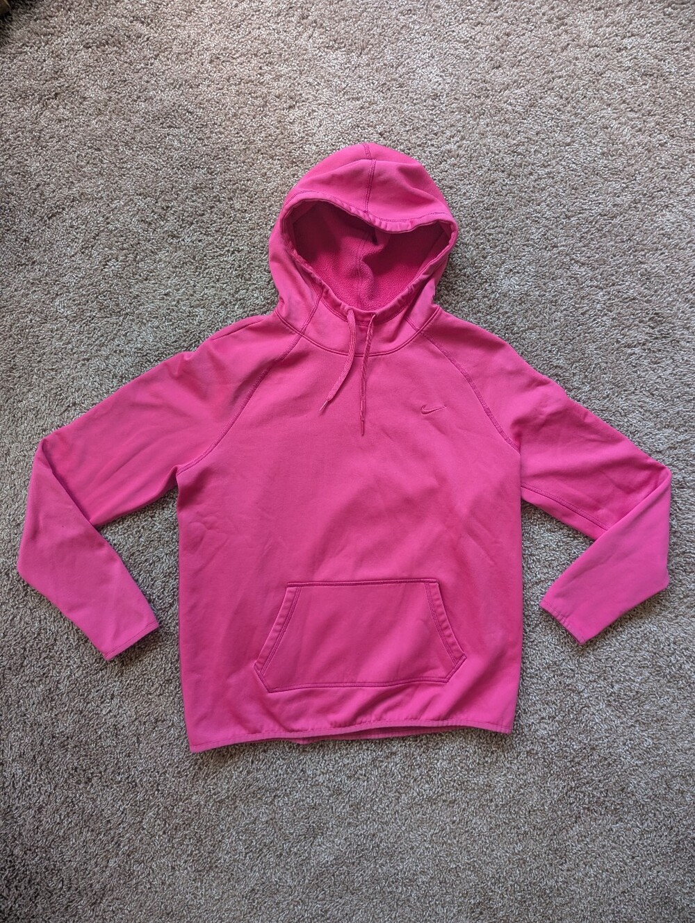 Nike Therma-fit Pink Pullover Hoodie Women's Large